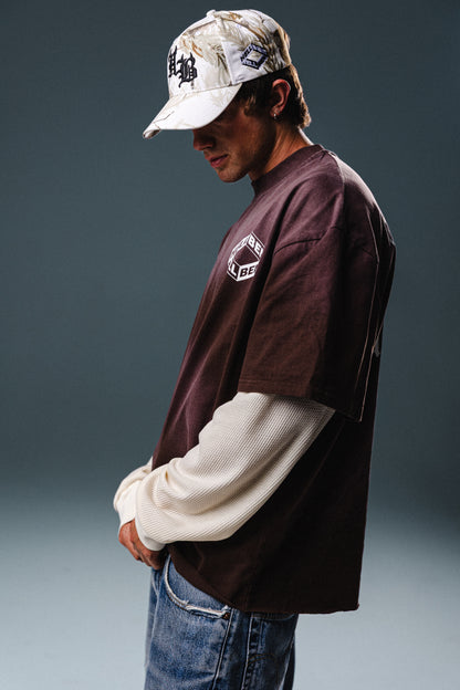 Good Music For Bad People Double Layered Long Sleeve (Vintage Brown)