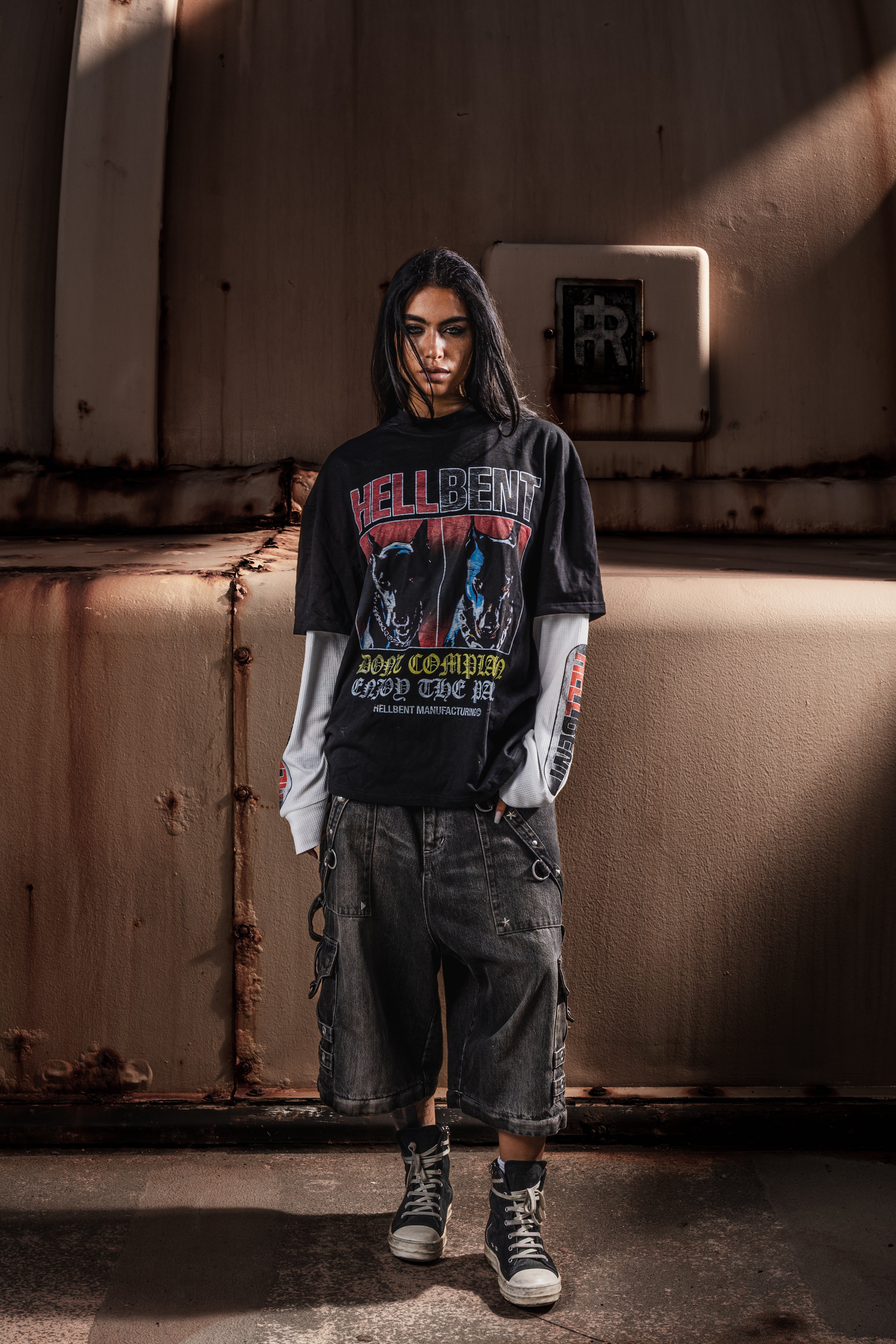 Enjoy The Pain Double Layered Longsleeve – Hellbent Records