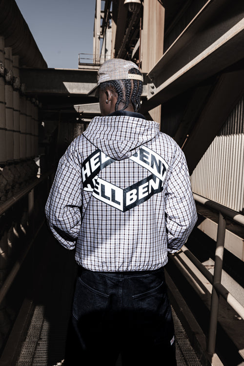Reversible Plaid Hellbent Zip-Up