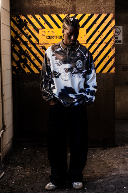 Hellbent Cow Print Longsleeve Jersey