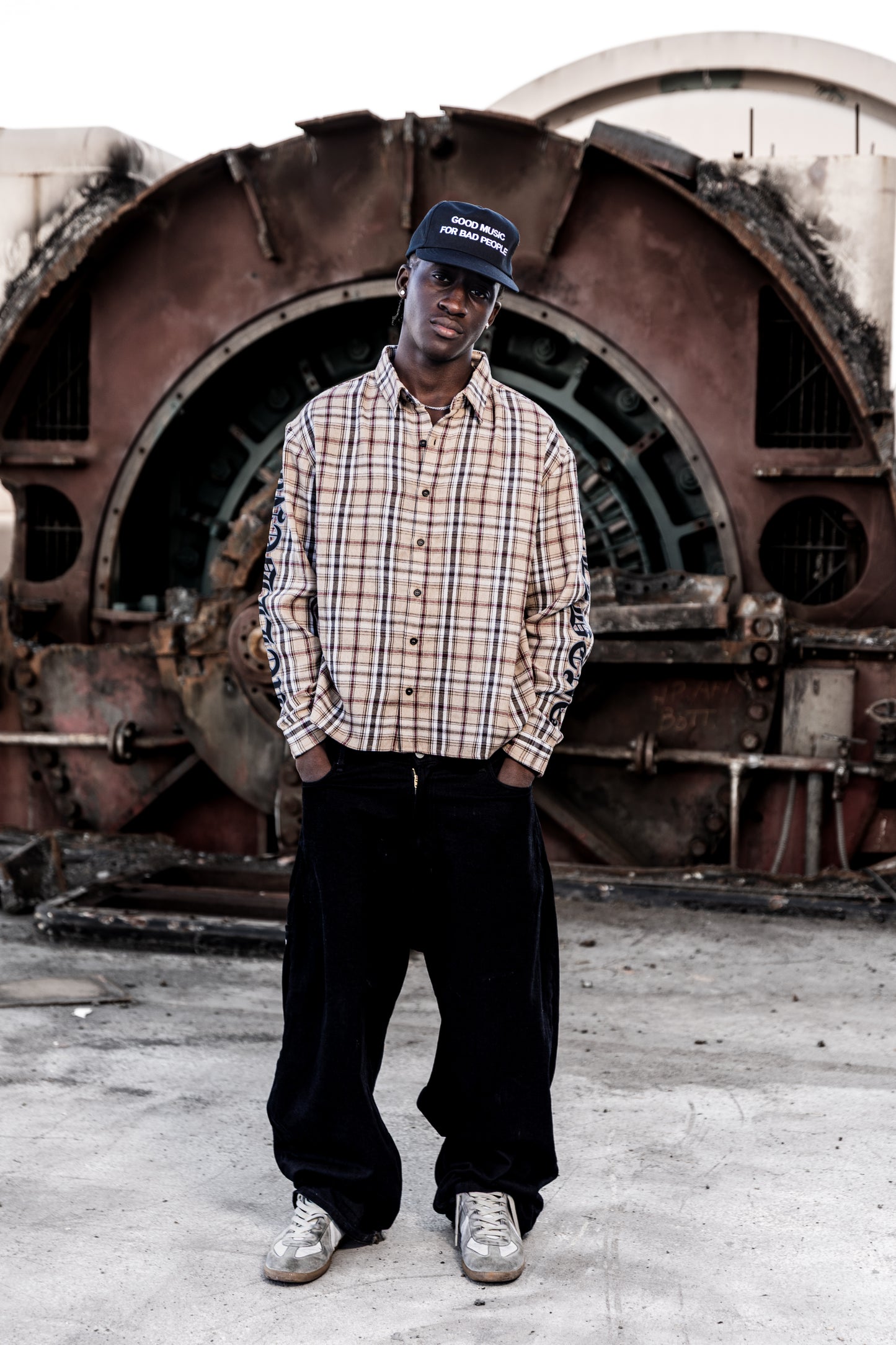 Hellbent Plaid Button Up