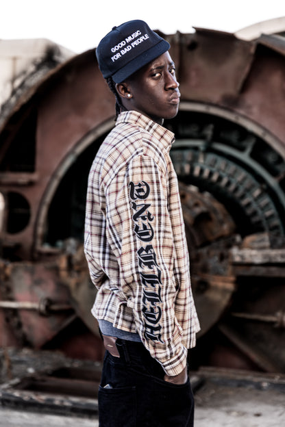 Hellbent Plaid Button Up