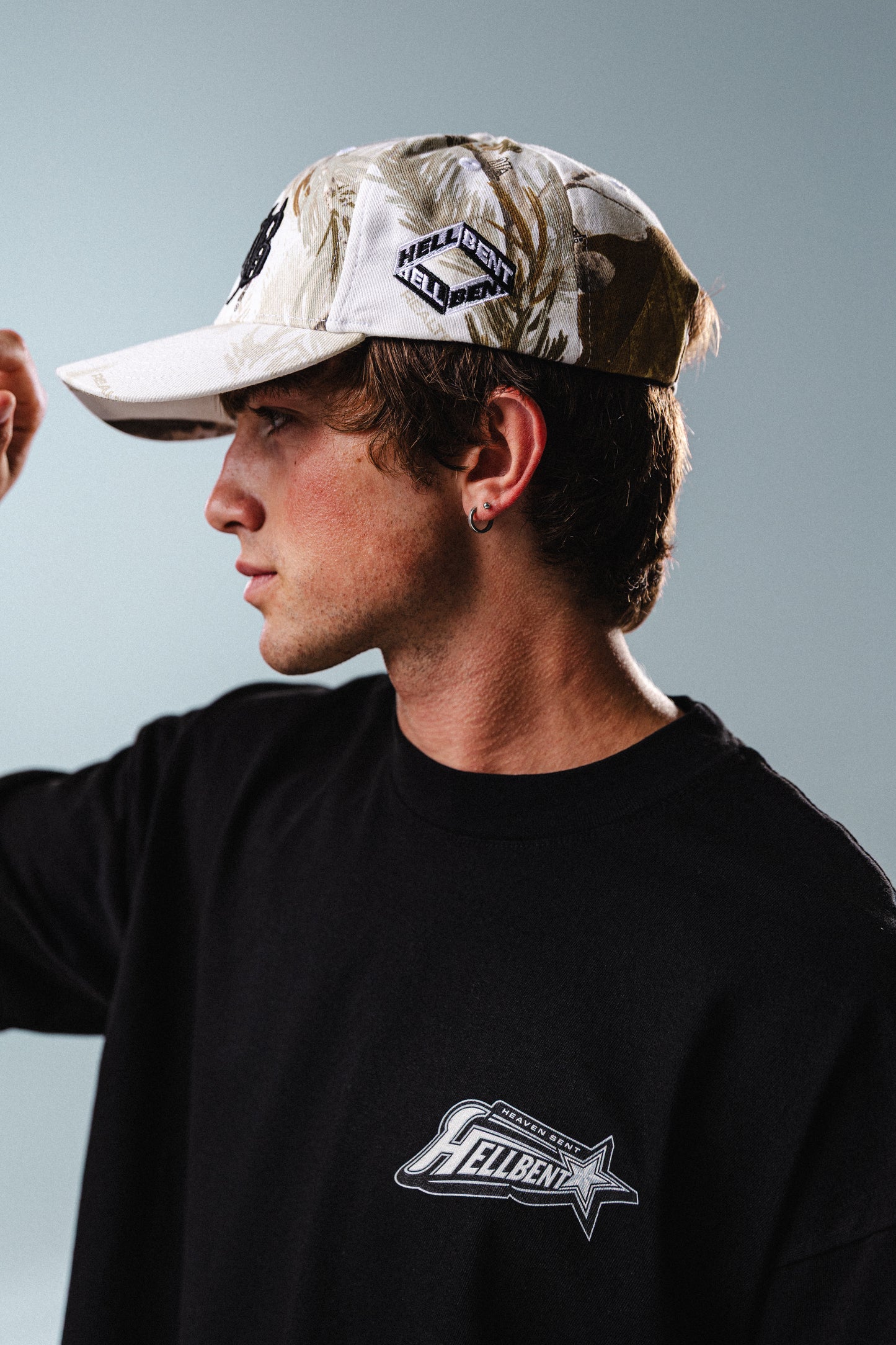 HB White Realtree Hat