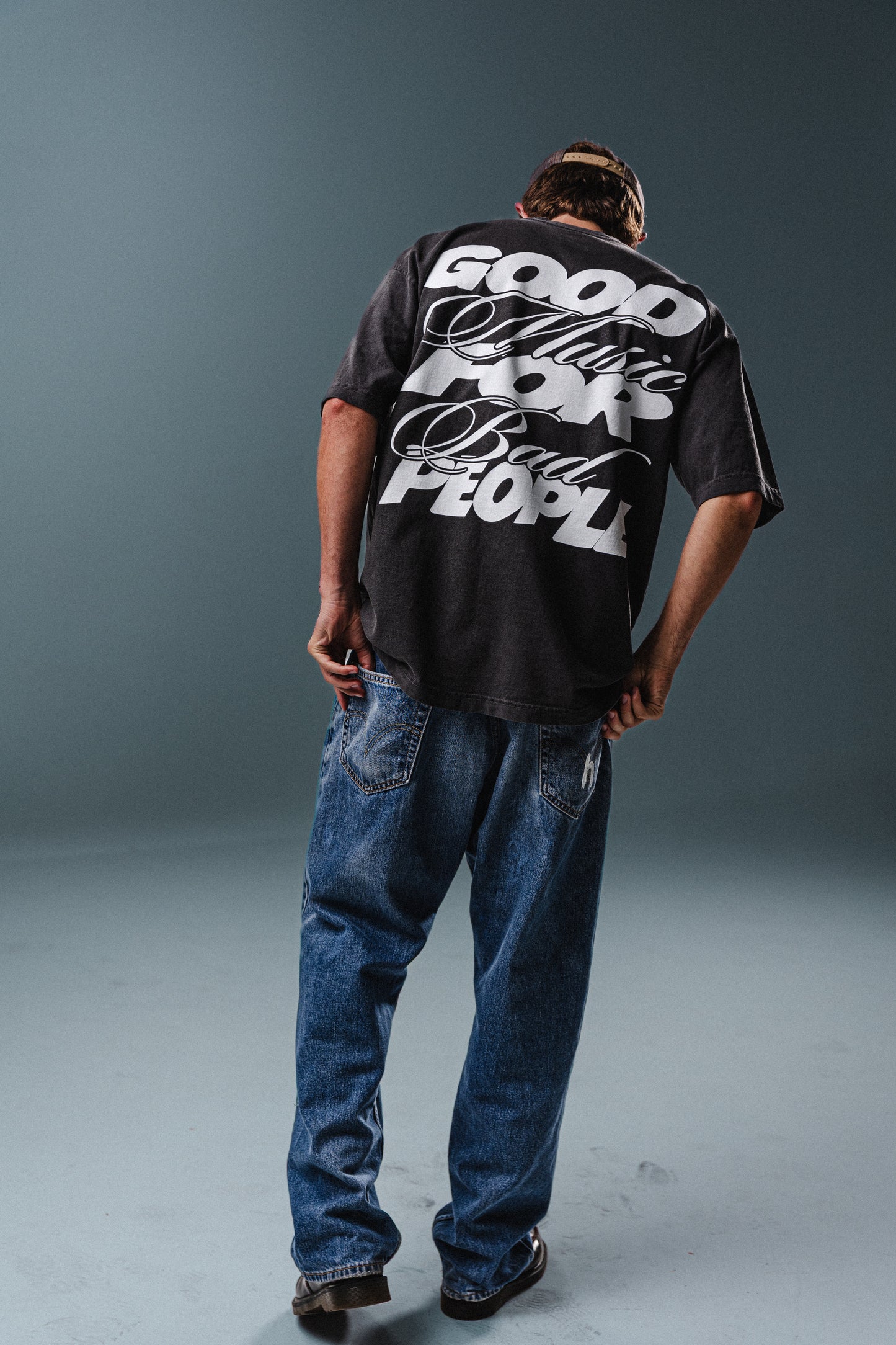 Good Music For Bad People Logo Tee