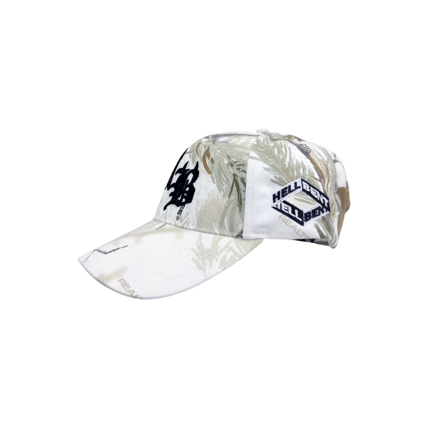 HB White Realtree Hat