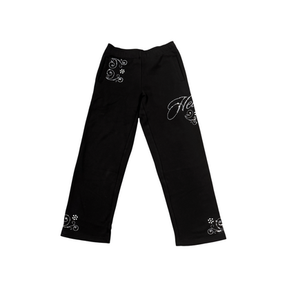Hellbent Studded Rhinestone Sweatpants
