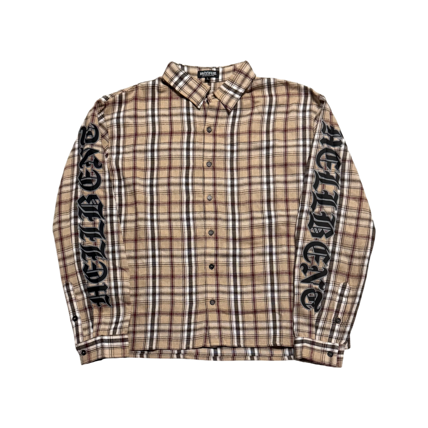 Hellbent Plaid Button Up
