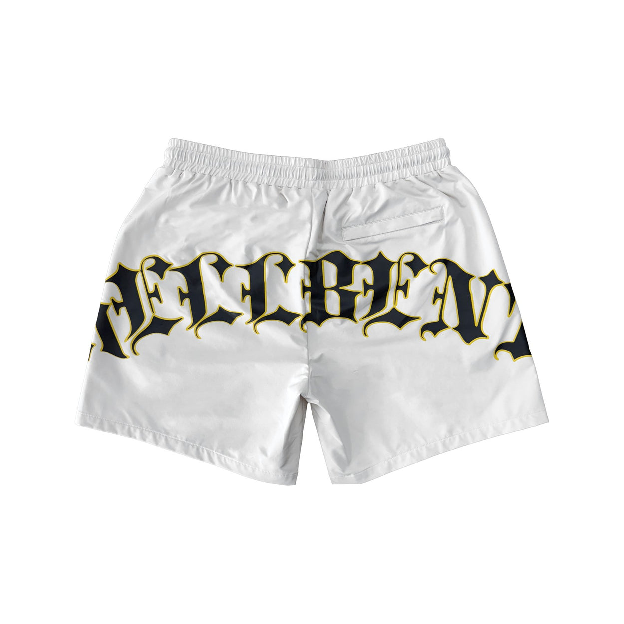 Hellbent Cathedral Logo Shorts (White)