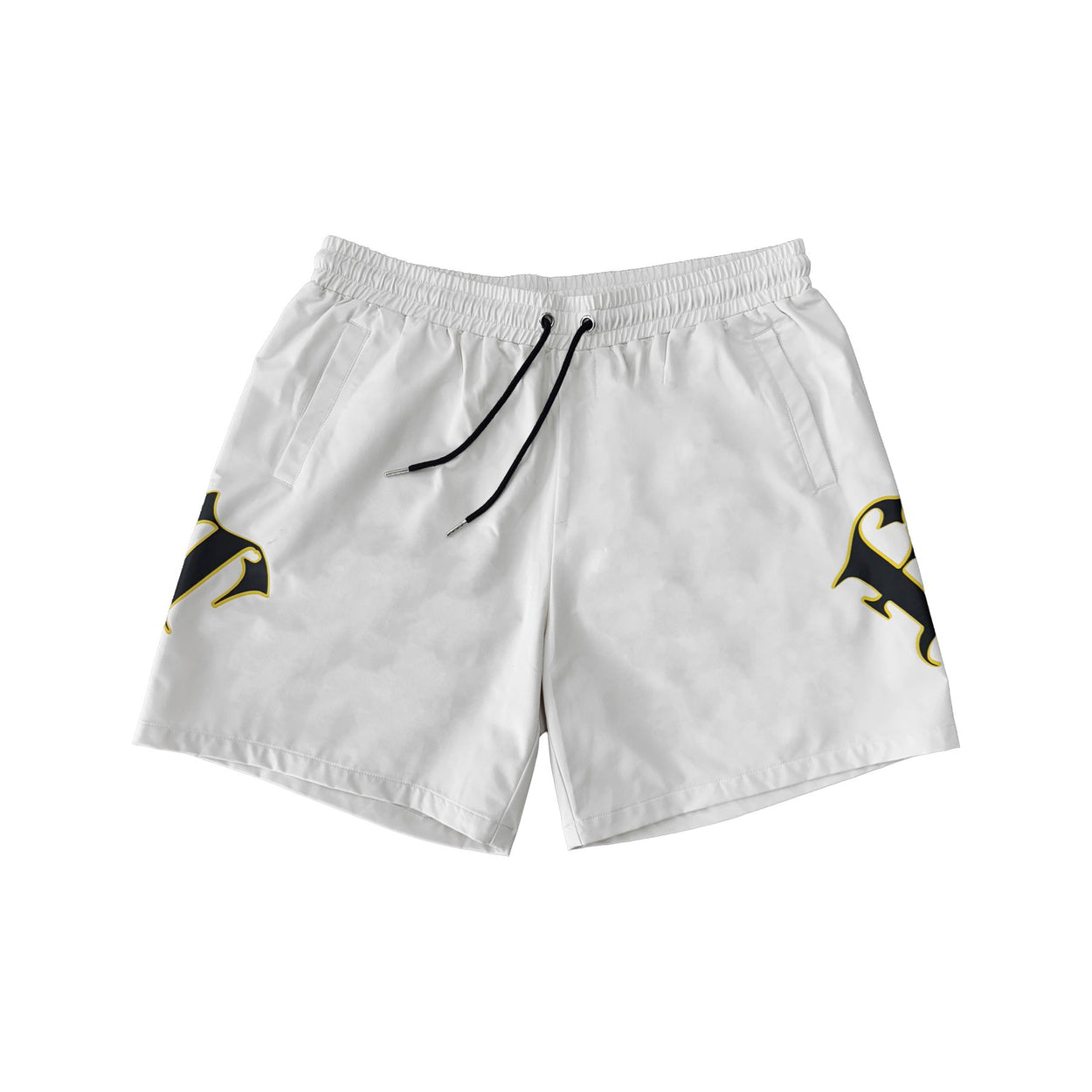 Hellbent Cathedral Logo Shorts (White)