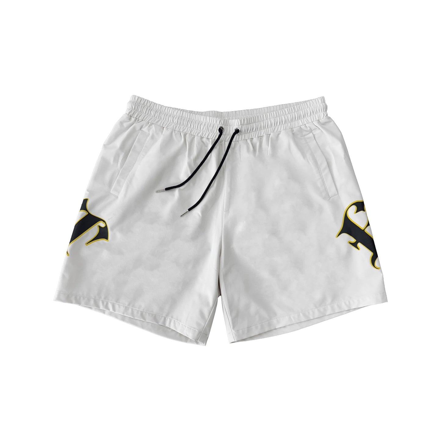 Hellbent Cathedral Logo Shorts (White)