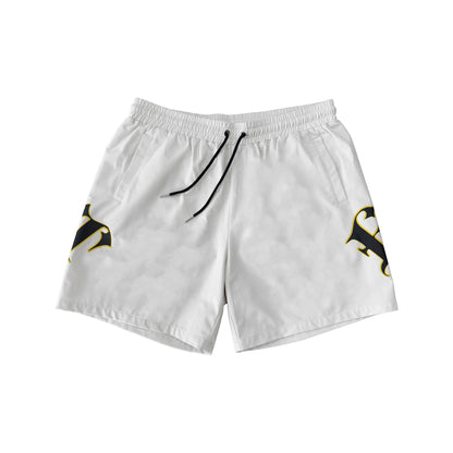 Hellbent Cathedral Logo Shorts (White)