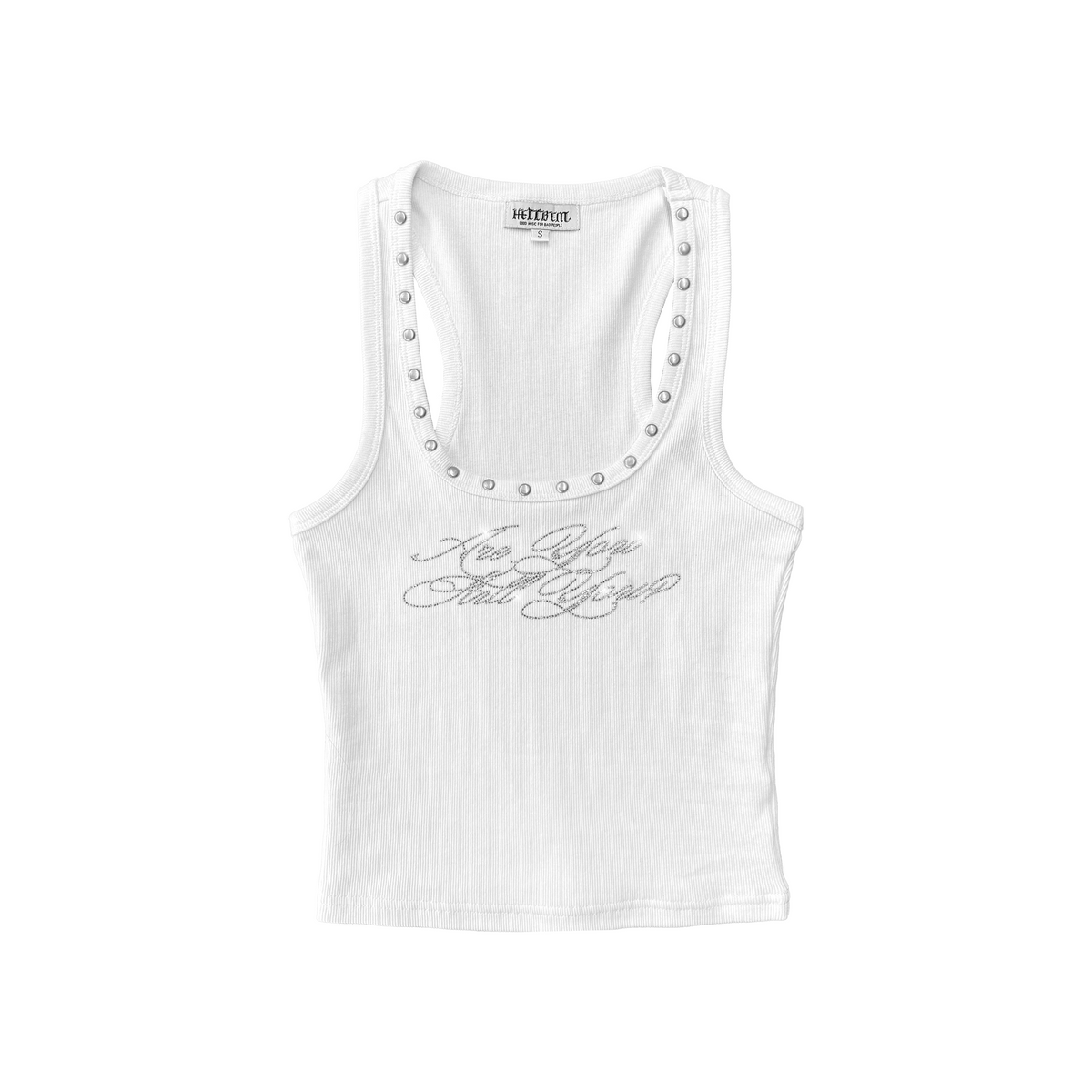 10. AYSY Studded Rhinestone Tank