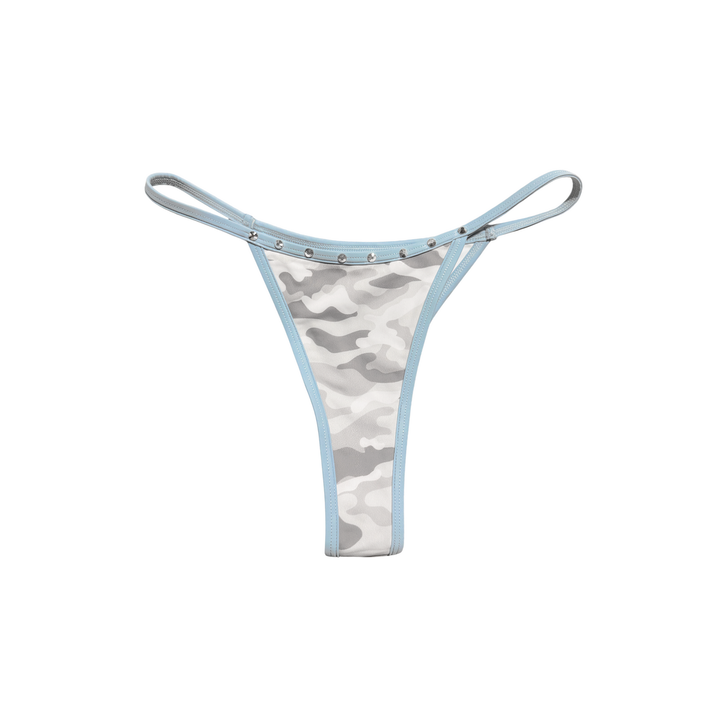 Hellbent Arctic Camo Studded Bikini Bottom