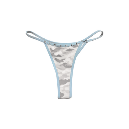 Hellbent Arctic Camo Studded Bikini Bottom