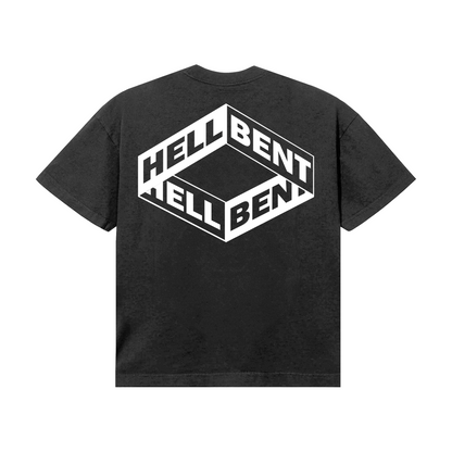 Hellbent Logo Tee (Vintage Black)