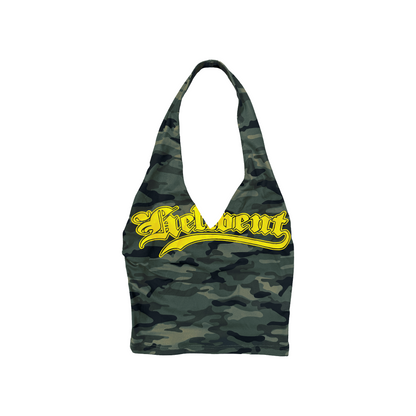 Hellbent Camo Halter Top