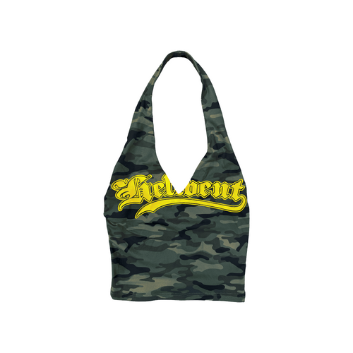 Hellbent Camo Halter Top
