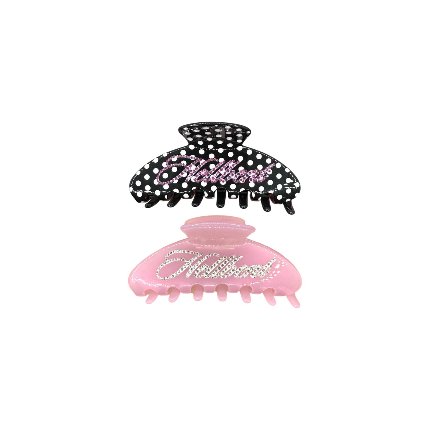Hellbent Rhinestone Hair Clips (2 pack)