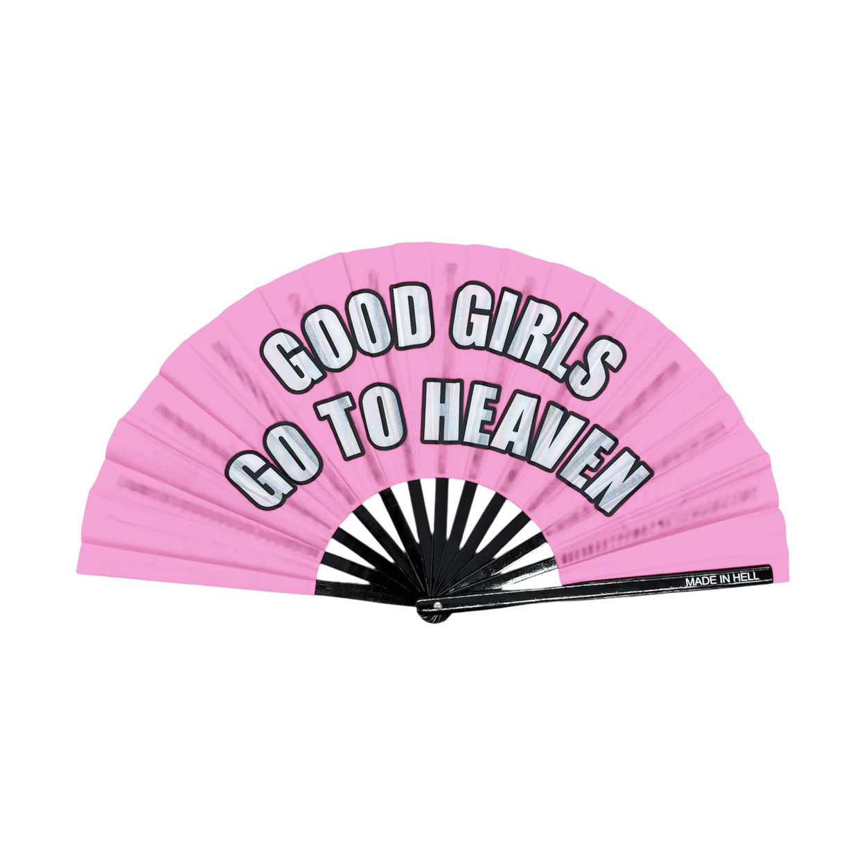 Good Music For Bad People Fan (Pink)