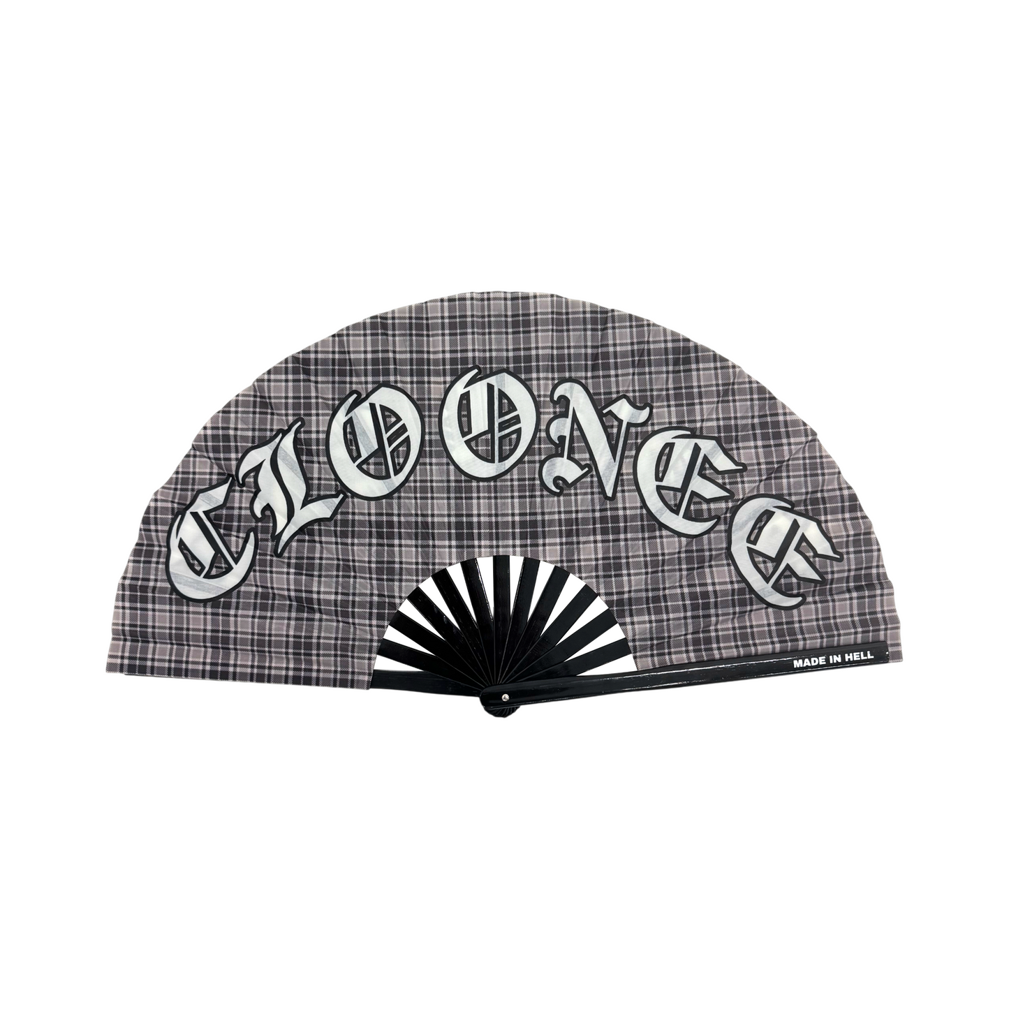 Cloonee & Hellbent Plaid Fan
