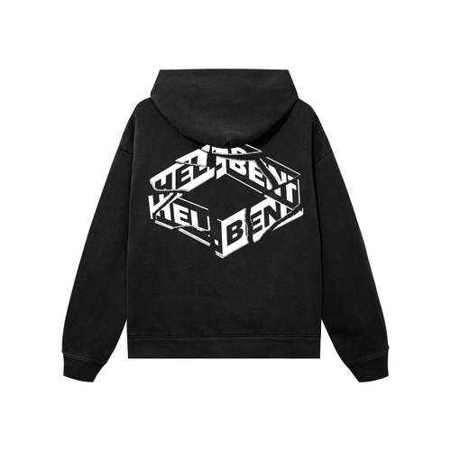 Ripped Hellbent Logo Hoodie (Off-Black)