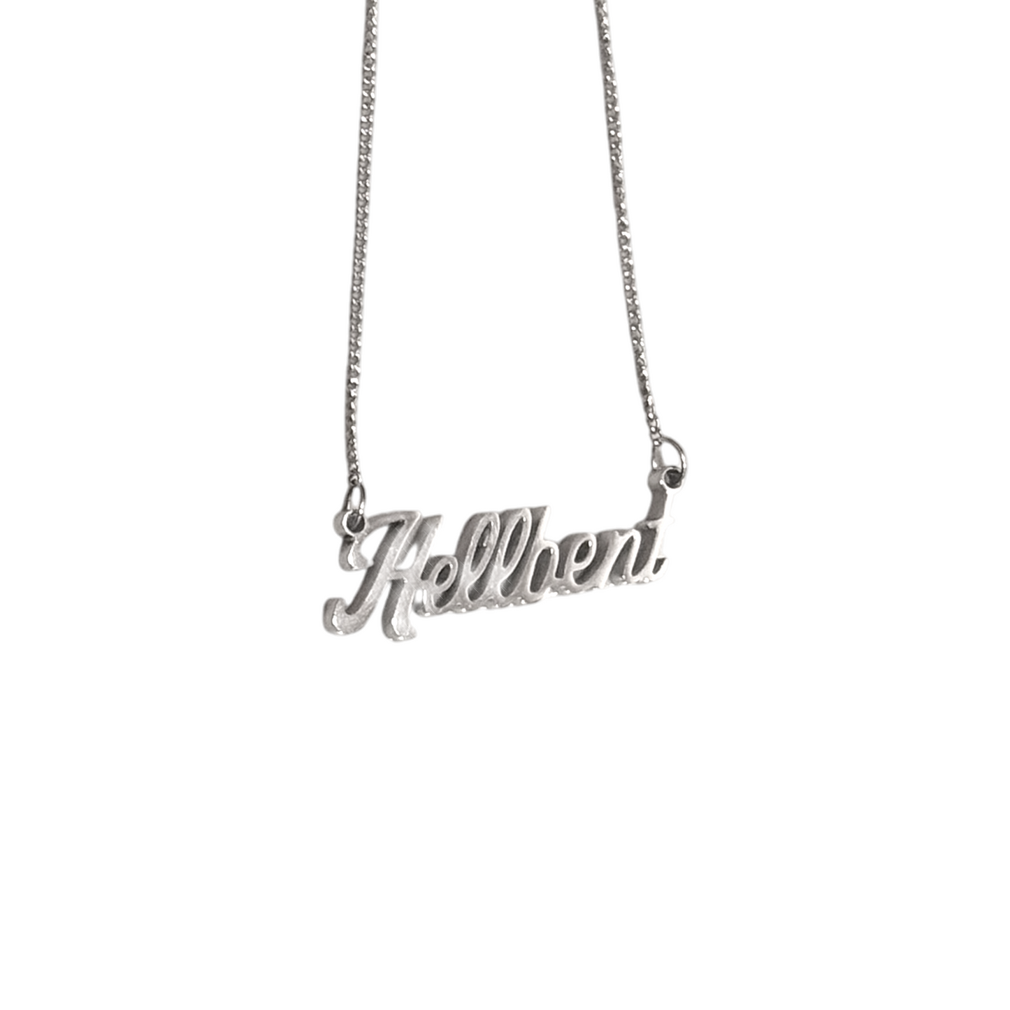 Hellbent Silver Baby Chain
