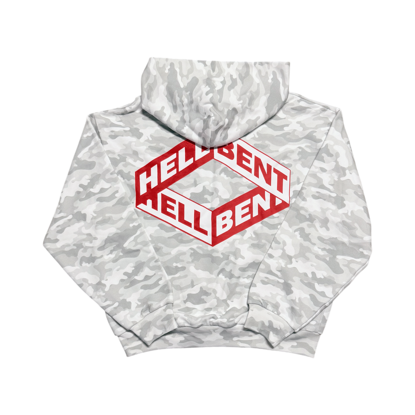 Hellbent Arctic Camo Logo Hoodie