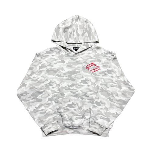 Hellbent Arctic Camo Logo Hoodie